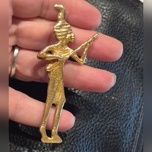 MMA Egyptian Large Brooch Pin Unisex